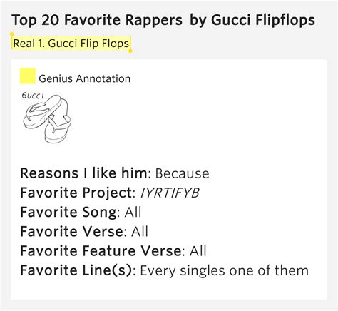 gucci flip flpos lyrics|gucci flip flops lyrics meaning.